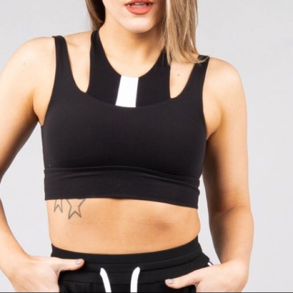 BuffBunny Soulstice bra black and white 💝💕